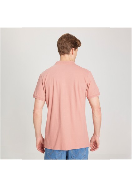 Erkek Pembe Polo Tişört