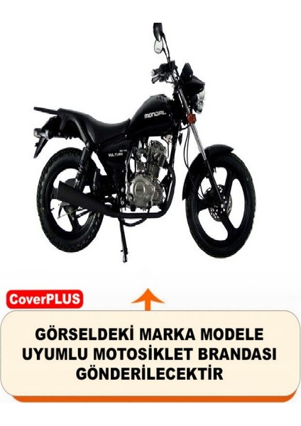 Reflektörlü Gri Dikişli Mondial 150 Mr Vulture Pro Branda Motosiket Brandası Motor Örtüsü Çadır Su Geçirmez Motosiklet Kılıfı Motor Brandası fiyatları