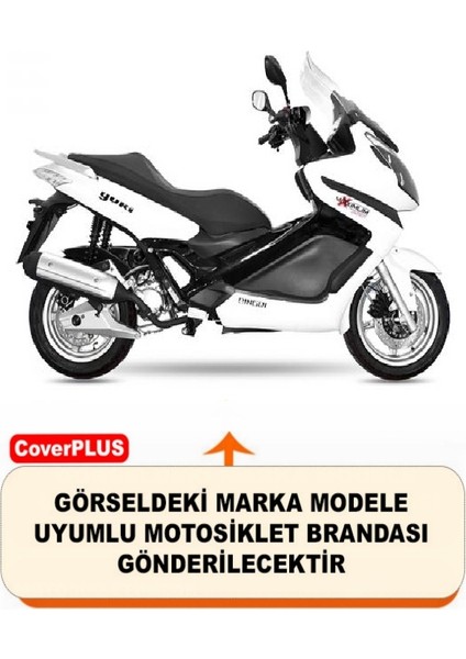 Reflektörlü Gri Dikişli Kad?rga QM250T Pro Arka Çanta Uyumlu Branda Motosiket Brandası Motor Örtüsü Çadır Su Geçirmez Motosiklet Kılıfı Motor Brandası fiyatları