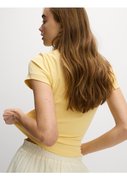 Pamuklu Slim Fit Premium T-shirt