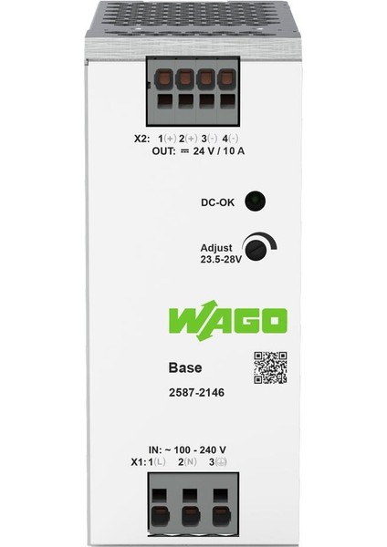 2587-2146 24V Dc 10A Anahtarlamalı Tek Faz Güç Kaynağı – Dc-Ok Led’li fiyatları