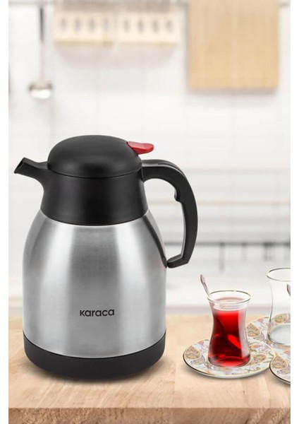 Tantum Seri 1,5 Lt Paslanmaz Çelik İçecek Termosu Sıcak ve Soğuk Koruma Özellikli modelleri