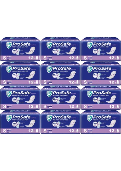 Mesane & Lohusa Pedi S - Küçük - Small Normal 144 Adet (12PK*12)
