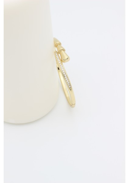 Stil Incisi/xupıng Jewelry Midellie Zirkon Taşlı Kelepçe modelleri