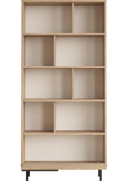 Genç Çalışma Masası & Kitaplık 2'li Set Sepet- Jüt Baskı Desen fırsatları