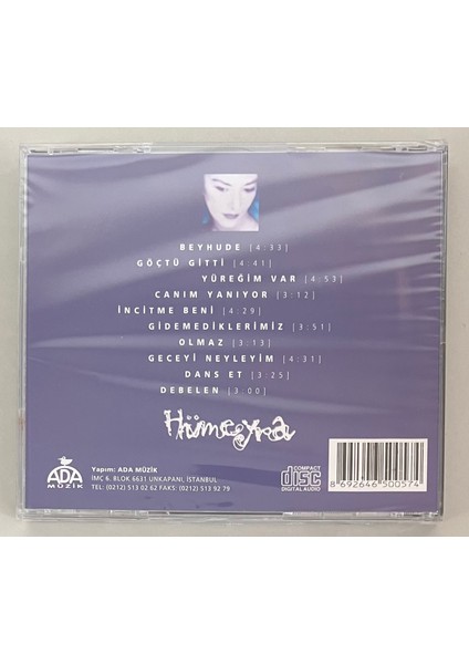 Hümeyra Beyhude CD (Elatininde Sıfır Orijnal Dönem Baskı Cd) fiyatları