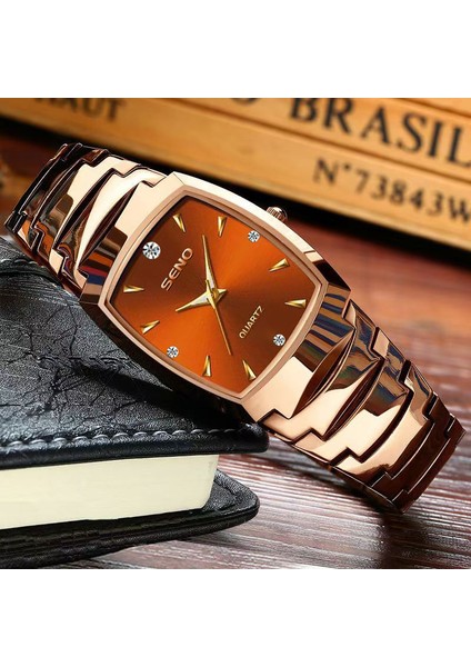 Erkek High-End Saat - Lüks Kahve Altın Saat (Yurt Dışından) modelleri