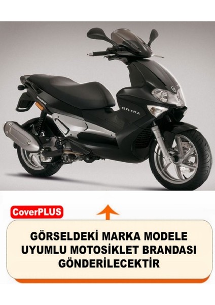 Reflektörlü Gri Dikişli Gilera Runner Vxr 200 Pro Branda Motosiket Brandası Motor Örtüsü Çadır Su Geçirmez Motosiklet Kılıfı Motor Brandası fiyatları