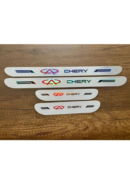 Chery Aynalı Kapı Eşiği 4'lü Set