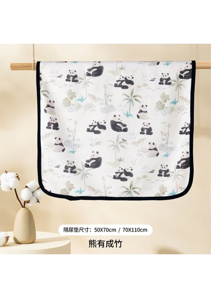 Bebek Bezi Pedleri Sınıfı Su Geçirmez Makinede Yıkanabilir Pamuklu Bebek Bezi Çarşafı Bebek Bezi Pedleri Adet Teyze Pedleri (Yurt Dışından)