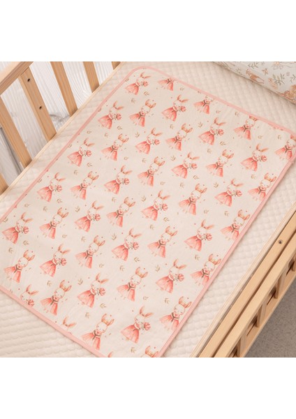 Kaymaz Su Geçirmez Bebek Bezi Pedi Yıkanabilir Adet Pedleri Nefes Alabilen Gazlı Bez Bebek Bezi Pedi Havlu 50*70CM (Yurt Dışından)