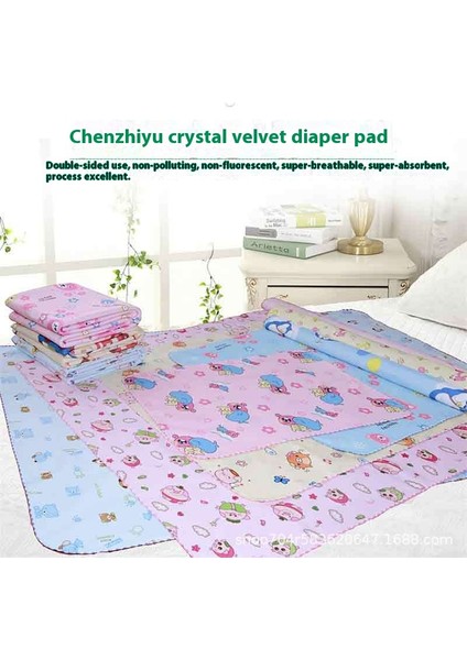 Bebek Bezi Pedleri Su Geçirmez Nefes Alabilir Makinede Yıkanabilir Çift Taraflı Kullanılabilir Idrar Pedleri Teyze Pedleri Yazlık Bebek Bezi Pedleri (Yurt Dışından)