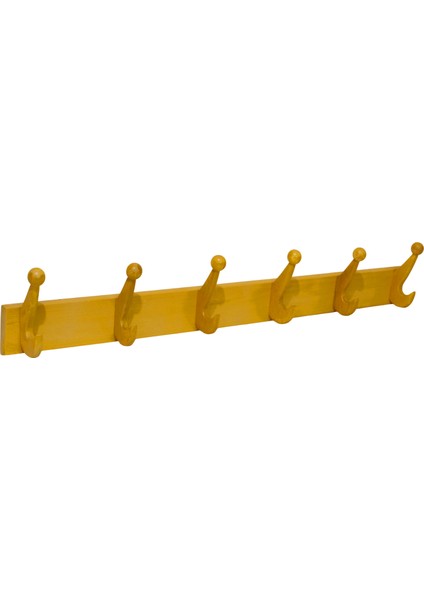 Ahşap Askı- 6'lı