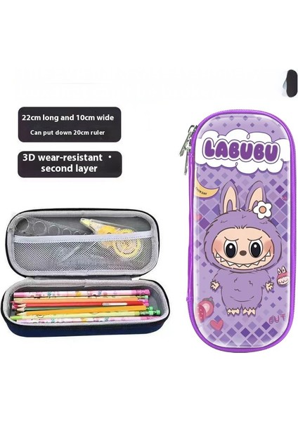 Üç Boyutlu Kalem Çantası Kırtasiye Kutusu Kulomi Melody Büyük Kapasiteli Kalem Kutusu (Yurt Dışından)