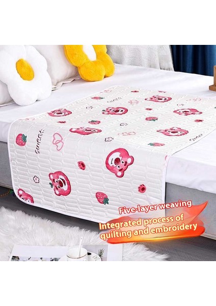 Bebek Bezi Pedleri Makinede Yıkanabilir Çift Taraflı Mevcut Büyük Karikatür Kadın Teyze Pedleri Hemşirelik Pedleri (Yurt Dışından)