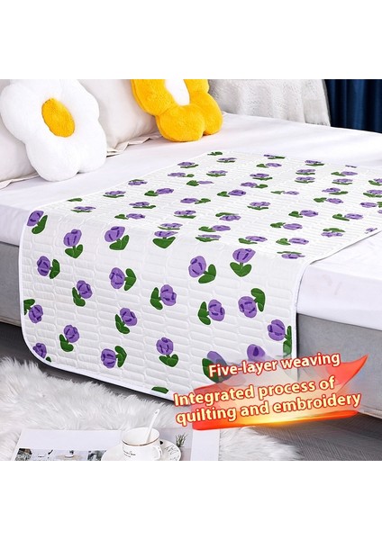 Bebek Bezi Pedleri Makinede Yıkanabilir Çift Taraflı Mevcut Büyük Karikatür Kadın Teyze Pedleri Hemşirelik Pedleri (Yurt Dışından)