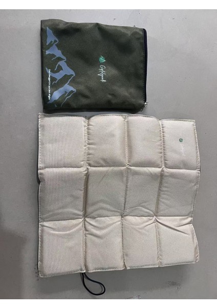 Taşınabilir Su Geçirmez Piknik Matı Nem Geçirmez Yastık Kamp Matı Yastık Kalınlaştırılmış Açık Plaj Seyahat Katlanır Küçük Yastık (Yurt Dışından)