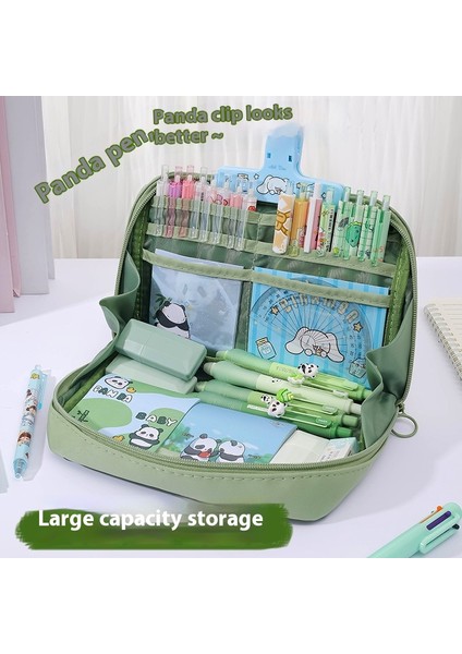 Kırtasiye Çantası Kalem Kutusu Büyük Kapasiteli Kalem Kutusu Çok Işlevli (Yurt Dışından)