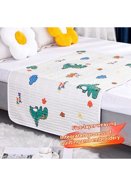 Bebek Bezi Pedleri Makinede Yıkanabilir Çift Taraflı Mevcut Büyük Karikatür Kadın Teyze Pedleri Hemşirelik Pedleri (Yurt Dışından)