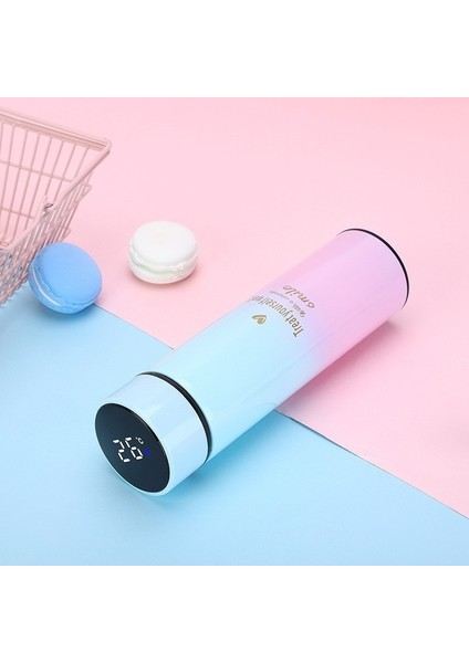 Akıllı Sıcaklık Gradyan Rengi 304 Paslanmaz Çelik Yüksek Değerli Su Kabı (Yurt Dışından)