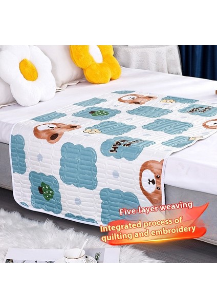 Bebek Bezi Pedleri Makinede Yıkanabilir Çift Taraflı Mevcut Büyük Karikatür Kadın Teyze Pedleri Hemşirelik Pedleri (Yurt Dışından)