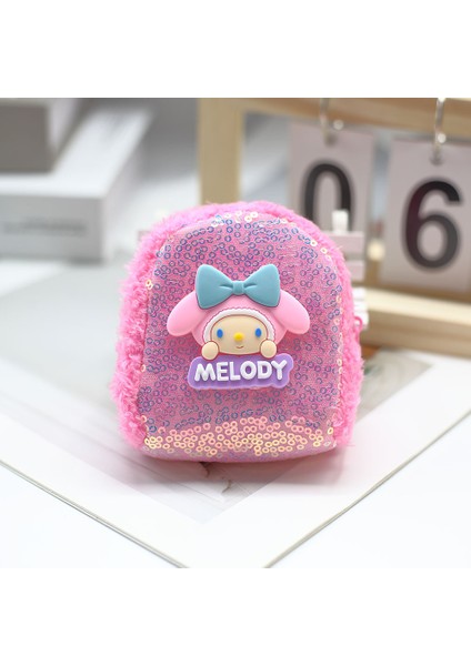 Göz Kamaştırıcı Payetler Bozuk Para Cüzdanı Peluş Kese Anahtarlık Kolye Kulaklık Saklama (Yurt Dışından)