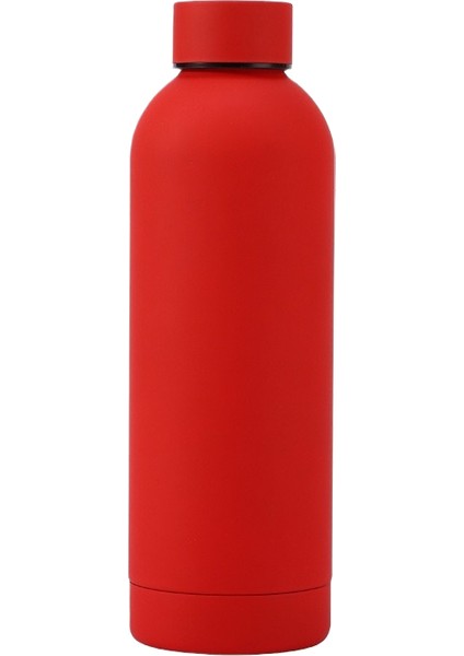 304 Küçük Ağızlı Şişe 500ML Paslanmaz Çelik Yalıtım Kabı Büyük Kapasiteli Açık Taşınabilir Araba Su Dağı (Yurt Dışından)