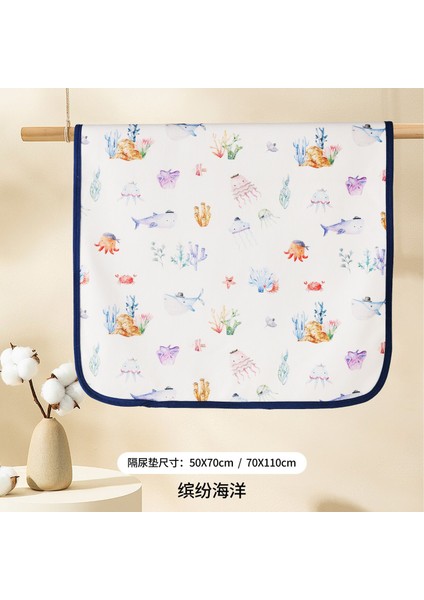 Bebek Bezi Pedleri Sınıfı Su Geçirmez Makinede Yıkanabilir Pamuklu Bebek Bezi Çarşafı Bebek Bezi Pedleri Adet Teyze Pedleri (Yurt Dışından)