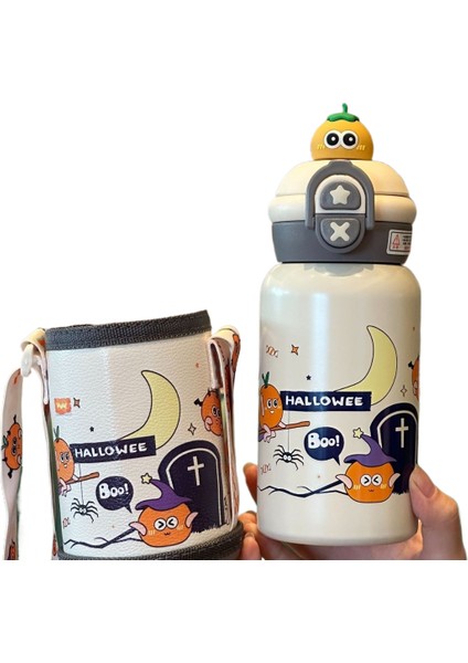 Taşınabilir Yüksek Değerli Su Dağı Sevimli Çift Içme Sevimli Komik Saman Dak Düşmeye Dalı 316 Paslanmaz Çelik Yalıtım Kabı (Yurt Dışından)