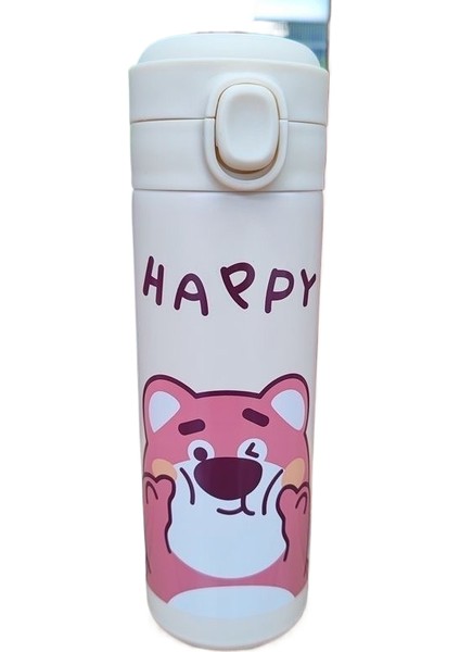 304 Paslanmaz Çelik Yalıtım Kabı Yüksek Değerli Karikatür Çocuk Zıplayan Dak Düz Içme Sızıntısı Düz Dak (Yurt Dışından)