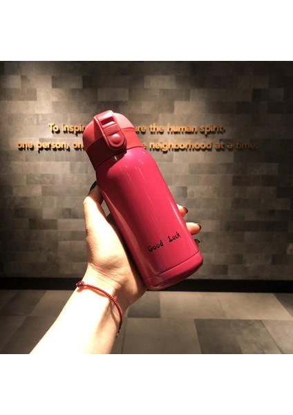 Küçük Sevimli Mini Yalıtımlı Dak Taşınabilir Yaratıcı Büyük Göbek Su Dağı Cep Dağı (Yurt Dışından)