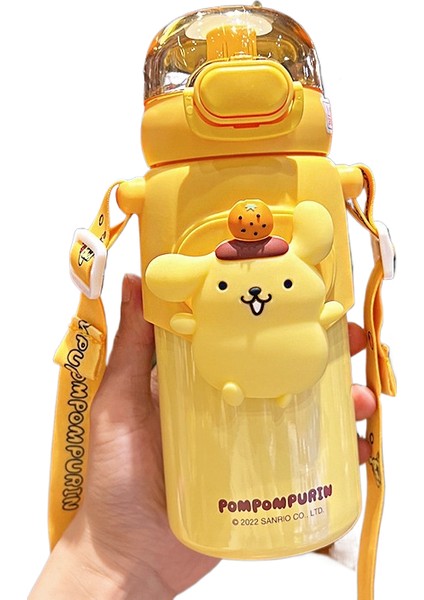 Hasır Kupalı Crossbody Yüksek Değerli Kullanışlı Yalıtımlı Su Şişesi (Yurt Dışından)