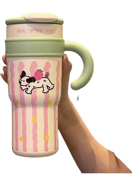 Ana Sayfa Sanrio Pipetli Dak Karikatür Düşme Önleyici Yalıtım Kabı Sevimli Yüksek Değerli Büyük Kapasiteli Ice Kupası (Yurt Dışından)