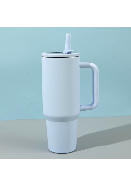 Araba Bardağı Büyük Kapasiteli Yalıtım Bardağı Katlanır Pipet Sızdırmaz Araba Bardağı (Yurt Dışından)