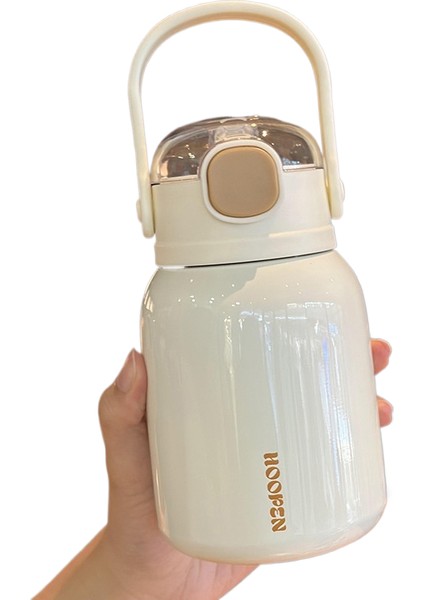 316 Paslanmaz Çelik Yalıtım Kabı Büyük Kapasiteli Çay Dağı Yüksek Değerli Dak Pipeti Büyük Göbekli Dak (Yurt Dışından)