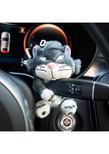 Lucifer Emniyet Kemeri Omuz Kol Sevimli Kız Araba Dekorasyon Anti Boğulma Boyun Koruyucu Araba Dekorasyon Mammon Küçük Bebekler (Yurt Dışından)