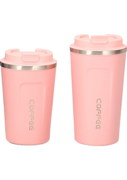 304 Paslanmaz Çelik Kahve Kupa Araba Iş Silikon Kol Hediye Kupa Çift Katmanlı Yalıtımlı Kupa (Yurt Dışından)