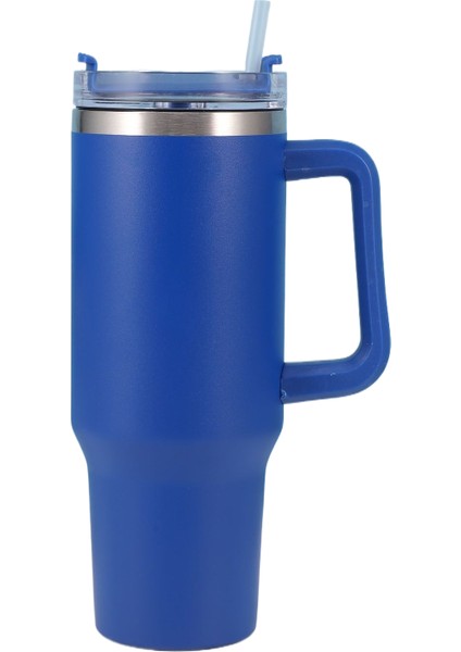 40OZ Saplı Buz Çubuğu Dağı Büyük Kapasiteli Soğuk Tutma Yalıtım Kabı Taşınabilir Araba Paslanmaz Çelik Su Dağı (Yurt Dışından)