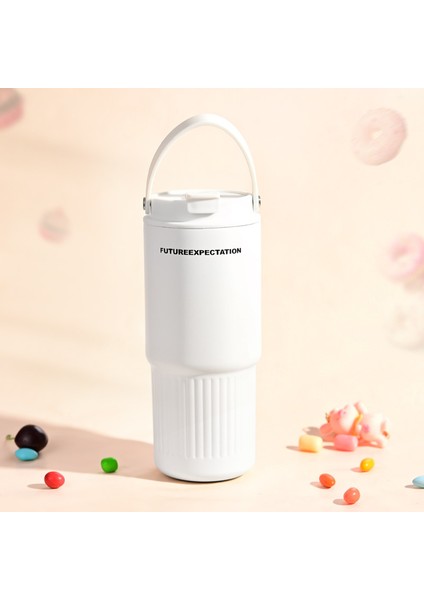 Paslanmaz Çelik Yalıtım Kabı Büyük Kapasiteli Araba Araba Kabı Yüksek Değerli 750ML Su Kabı (Yurt Dışından)