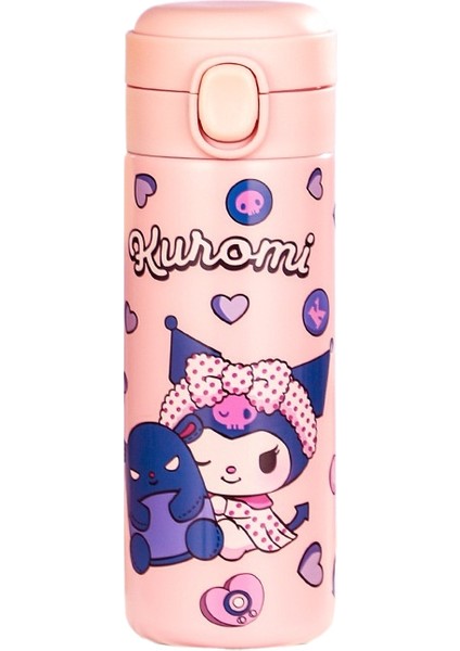 304 Paslanmaz Çelik Yalıtım Kabı Yüksek Değerli Karikatür Çocuk Zıplayan Dak Düz Içme Sızıntısı Düz Dak (Yurt Dışından)