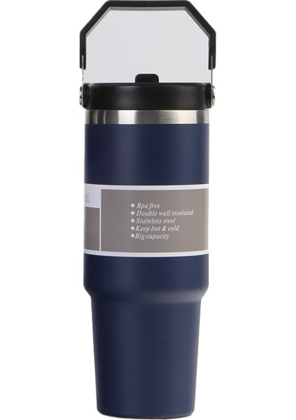 304 Paslanmaz Çelik Yalıtım Kabı 30OZ Büyük Kapasiteli Taşınabilir Araba Kabı Dış Mekan Taşınabilir Soğuk Tutma Kabı (Yurt Dışından)