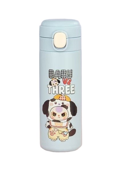 420ML Pipetli Kupa Paslanmaz Çelik Soğuk Tutan Termal Kupa (Yurt Dışından)