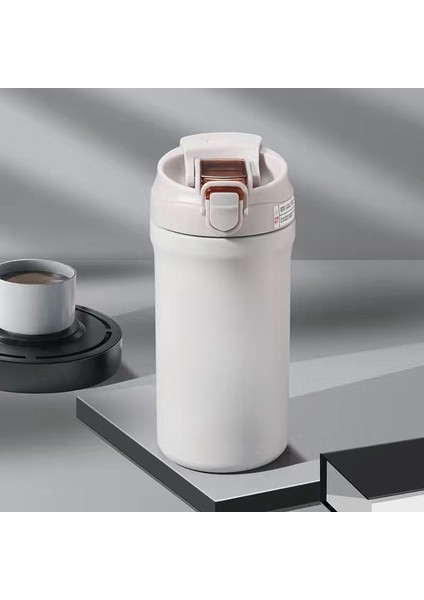 Büyük Kapasiteli Kahve Kupasıyüksek Değerli 316 Paslanmaz Çelik Yalıtımlı Fincan, Tek Kapaklıçift Içme Dağı (Yurt Dışından)