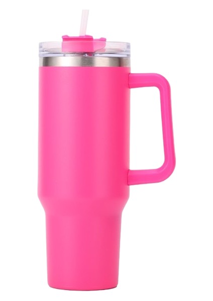 40OZ Saplı Buz Çubuğu Dağı Büyük Kapasiteli Soğuk Tutma Yalıtım Kabı Taşınabilir Araba Paslanmaz Çelik Su Dağı (Yurt Dışından)