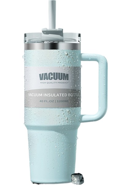 304 Paslanmaz Çelik Büyük Kapasiteli 40OZ Araba Fincanı Soğuk Tutmak Yalıtım Kahve Fincanı Çift Içecek Araba Fincanı (Yurt Dışından)