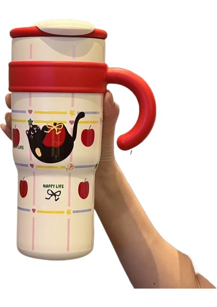 Ana Sayfa Sanrio Pipetli Dak Karikatür Düşme Önleyici Yalıtım Kabı Sevimli Yüksek Değerli Büyük Kapasiteli Ice Kupası (Yurt Dışından)