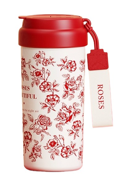 Yüksek Değerli Çift Içimli Kahve Fincanı 316 Paslanmaz Çelik Yalıtım Kabı Araba Pipeti Taşıma Kabı (Yurt Dışından)