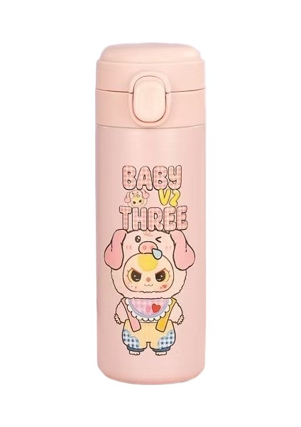 420ML Pipetli Kupa Paslanmaz Çelik Soğuk Tutan Termal Kupa (Yurt Dışından)