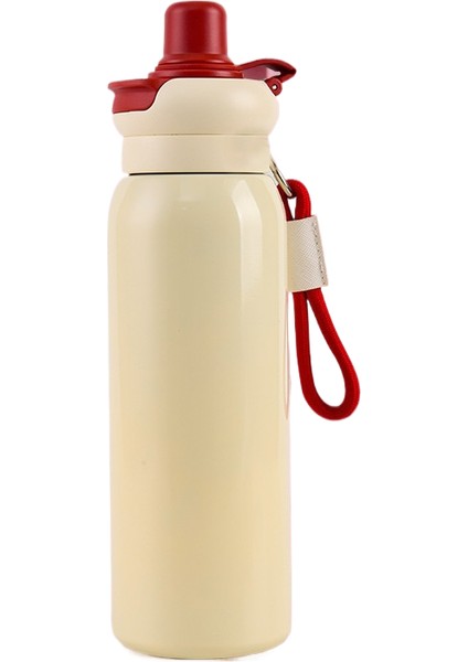 Yüksek Değerli Paslanmaz Çelik Çift Içimli Yalıtımlı Dak, Taşıma Ipi Pipetli Taşınabilir Su Dakları (Yurt Dışından)