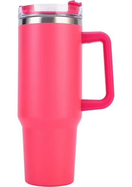 40OZ304 Paslanmaz Çelik Büyük Kapasiteli Yalıtım Kabı Araba Taşınabilir Saman Vakum Soğuk Araba Dağı Tutmak (Yurt Dışından)